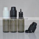 10ml PET e Liquid Bottle With Childproof Cap and Long Thin Dropper Tip thumbnail-1