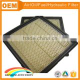 Hi-performance wood pulp paper FA1883 polyurethane molded air filter