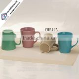 Hot sale 11oz ceramic conical shaped coffee mug