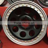 excellent quality 17 inch steel wheels rims with imitation beadlock