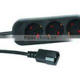 European Power Strips Power Standard AS/NES3105.2002 Including Amendments1+2 With Cable 4V-74 3X1.0 1.0meter White