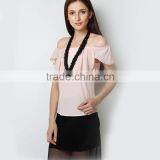 Wholesale Women Clothing New Fashion Women Tops Off-Shoulder Top for Women thumbnail-2