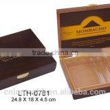 Small Cigar Wooden Package Box for Cigar Tube thumbnail-1
