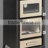 Wood Burning Steel Stove With Oven thumbnail-4