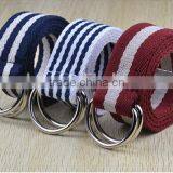 Metal D ring custom nylon sling belt