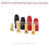 AS150 7mm Gold Plated Anti Spark Power Connector