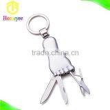 Toe Shape Multifunction Pocket Knife With Key Ring thumbnail-5