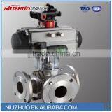 World Best Selling Products Flanged Ball Valve Pneumatic T-type New Inventions in China