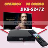 Italian IP TV Box 1080P HD Satellite Receiver DVB-S2 DVB-T2 satellite Finder V8 Combo Mag254 Support XBMC CCcam Cline