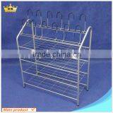 2016 New 16 Pairs Shoe Rack 4 Tier Shelf Organizer Space Saving Shoe Racks thumbnail-1