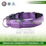 Factory Direct Sale High Quality Safety Necklace Flashing Lighting up PP LED Dog Collar