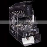 Multifuctional Clear Large Acrylic Makeup Organizer With Drawers