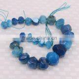 Fashion Agate Stone Beads Multi Color Agate Faceted Beads for Bracelet Necklace Jewelry Making thumbnail-6