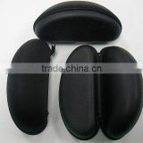 GC--Business PU leather hardshell polyester cheap glasses eva bag