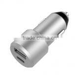 Promotional Three Port Usb Car Charger,Wholesale Usb Car Charger Adapter,12v 2a Output Metal Usb Car Charger thumbnail-4