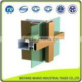 Best Price Glass Aluminium Curtain Wall Profiles thumbnail-1