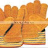 8'' - 10.5'' Length 7/10/13 gauge Cow/Pig split leather /Cotton/Polyester +PVC /PU Manufacturers work glove