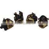 Personalized Handmade Color Painted Decorative Poly Resin Bear Napkin Ring Holder thumbnail-1