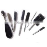 metal tube cleaning brush with thread