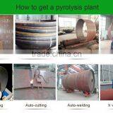 Green Type New Conditon Machine Refining Tyre Wast To Fuel Pyrolysis Plant 10-12Ton /Day thumbnail-6