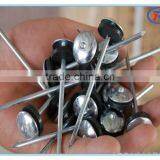 Cheap Price BWG12X2" Umbrella Head Roofing Nails With Plain Shank and Washer thumbnail-2