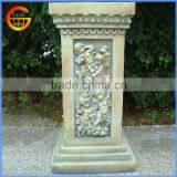 Fiberstone Flower Pot Stand Roman Pillar for Garden thumbnail-5