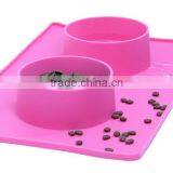 Silicone No Slip Large Dog Water Bowl Mat thumbnail-2