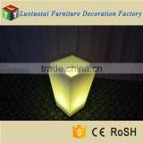 Waterproof Outdoor Garden Use Illuminated LED Square Planter Pot With Battery Operated thumbnail-3