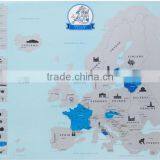 CT-749 The New European Version of Map Fun Essential European Tour Map World Map of Europe thumbnail-1