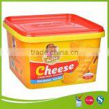 2.7L IML PP Plastic Cookies Container With Red Lid thumbnail-1