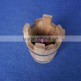 Small Wood Buckets Antique Wood Bucket Wooden Bucket for Kid thumbnail-6