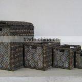High Quality Best Selling Eco-friendly Seagrass Storage Baskets From Vietnam thumbnail-1