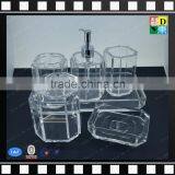 New Arrival Acrylic Cup Custom Design Acrylic Dispenser Fashion Design Acrylic Hotel Supplies Made in China Wholesale thumbnail-1
