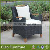 Luxury Rattan Dining Room Furniture Restaurant Dining Table Chair thumbnail-5