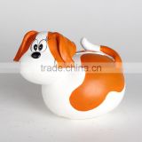 Big dog shape coin bank money box for home decoration gift