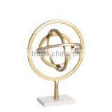 Gold Plated Antique Metal Sculpture thumbnail-1