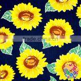 New Arrival Boutique Clothing Flower Fabric Egyptian Organic Cotton Textile Fabric thumbnail-5