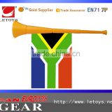 Euro 2018 French horn for cheering, horn with flag, cheering horn for sale