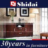 Black Sideboard / Hand Carved Wood Sideboard / Lacquered Sideboard N6327 thumbnail-1
