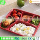 4-compartment Bento Lunch Box,Disposable Safe Plastic Food Container thumbnail-5