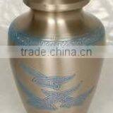 Brass Memorial Funeral Urn thumbnail-1