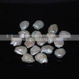13-14mm White Baroque Freshwater Pearls on Sale thumbnail-1
