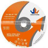 4.5" 115x1x22.2mm Super-Thin Cutting Wheel for Stainless Steel thumbnail-1