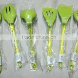 Silicone Kitchen Utensils Cooking Tools 6pcs Set thumbnail-1