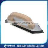 Pointed Float Trowel, Angled Grout Float Trowel