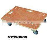 4 Wheel Wood Transport Cart thumbnail-1