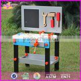 2017 Top Fashion Preschool Toy Kids Wooden Play Workbench W03D070 thumbnail-2