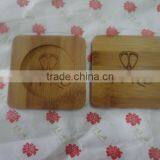 2017 Newest Natural Bamboo Cup Pad