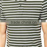 2015 New Short-sleeved Mens Polo, Slim Korean Version of the Double-neck Stripe Polo-shirts thumbnail-4