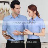 2017 Latest Design Formal Shirt for Men Curved Hemline Classic Formal Shirt Wholesale thumbnail-3